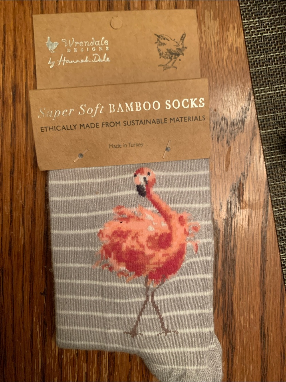 Pink Flamingo Bamboo Socks - Super Soft